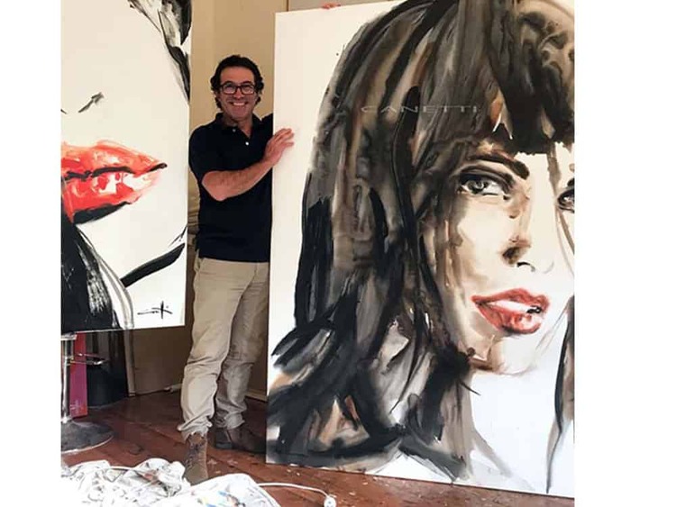 michel canetti portrait paintings